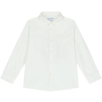 Boys White Shirt & Bow Tie